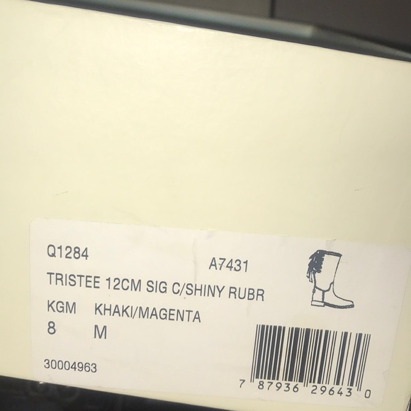 Coach rain boots (up to knee) size 8 - Picture 7 of 7